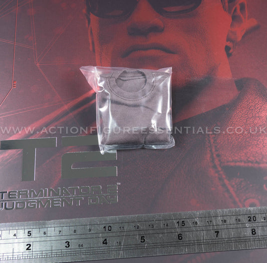 Hot Toys - T-800 Terminator 2 (2.0) - Grey T-Shirt - MMS795 - 1:6 Scale Parts Custom