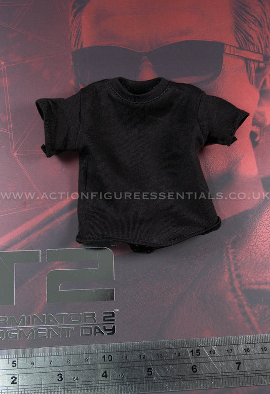 Hot Toys - T-800 Terminator 2 (2.0) - Black T-Shirt - MMS795 - 1:6 Scale Parts Custom