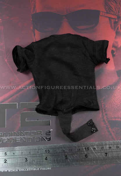 Hot Toys - T-800 Terminator 2 (2.0) - Black T-Shirt - MMS795 - 1:6 Scale Parts Custom