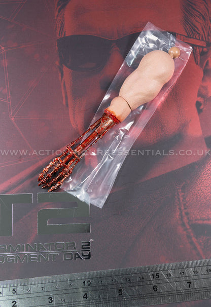 Hot Toys - T-800 Terminator 2 (2.0) - Endoskeleton Arm - MMS795 - 1:6 Scale Parts Custom