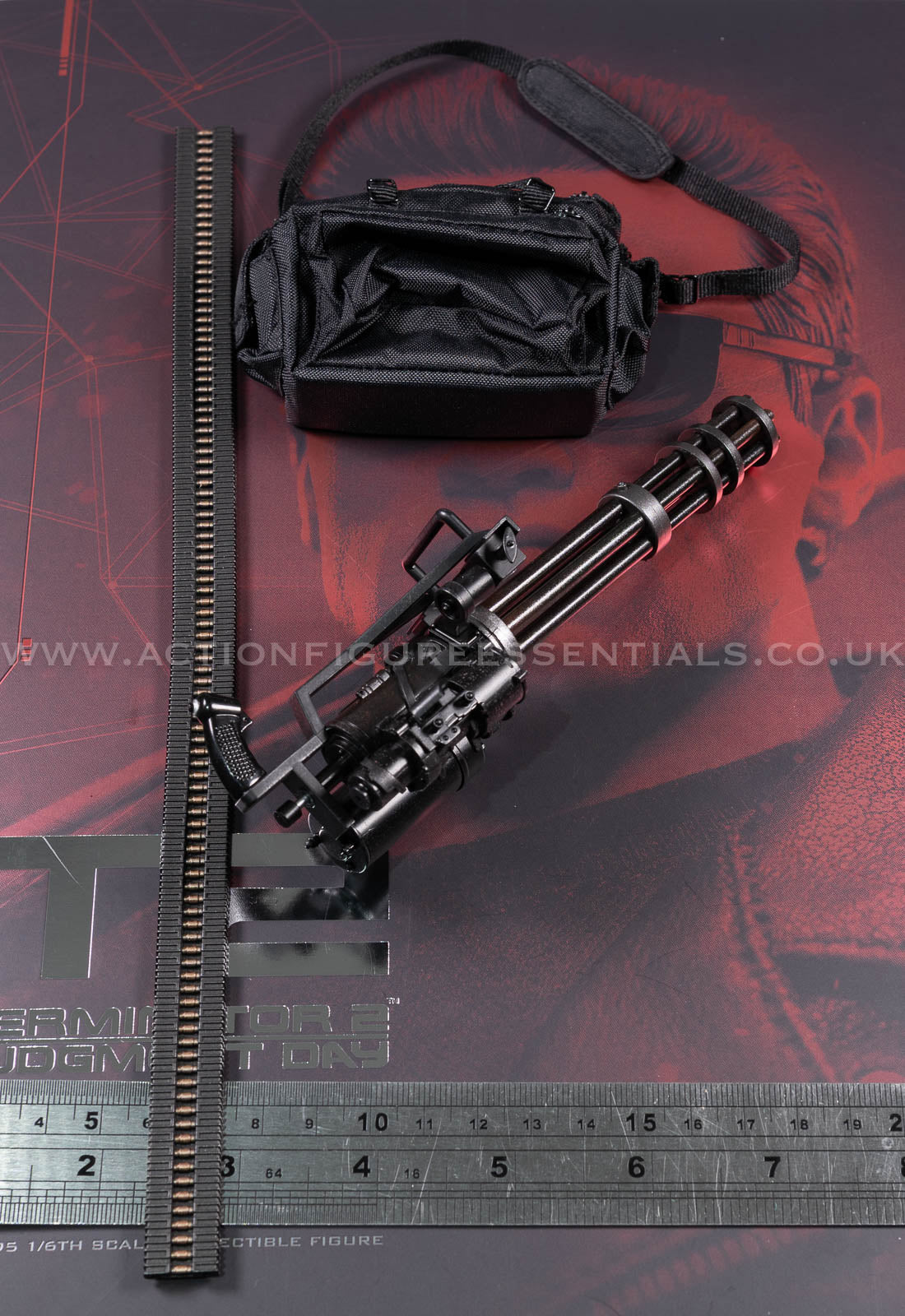 Hot Toys - T-800 Terminator 2 (2.0) - Minigun (M134) - MMS795 - 1:6 Scale Parts Custom