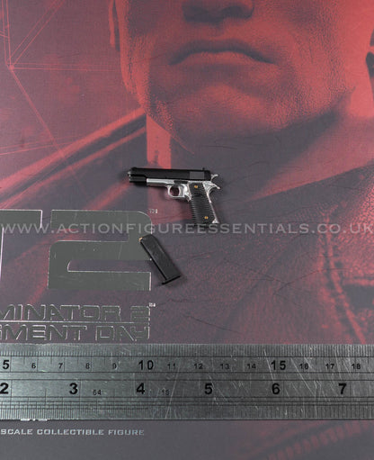 Hot Toys - T-800 Terminator 2 (2.0) - Colt Pistol - MMS795 - 1:6 Scale Parts Custom