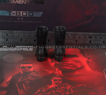 Hot Toys - T-800 Terminator 2 (2.0) - Biker Boots - MMS795 - 1:6 Scale Parts Custom