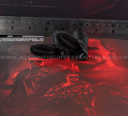 Hot Toys - T-800 Terminator 2 (2.0) - Biker Boots - MMS795 - 1:6 Scale Parts Custom