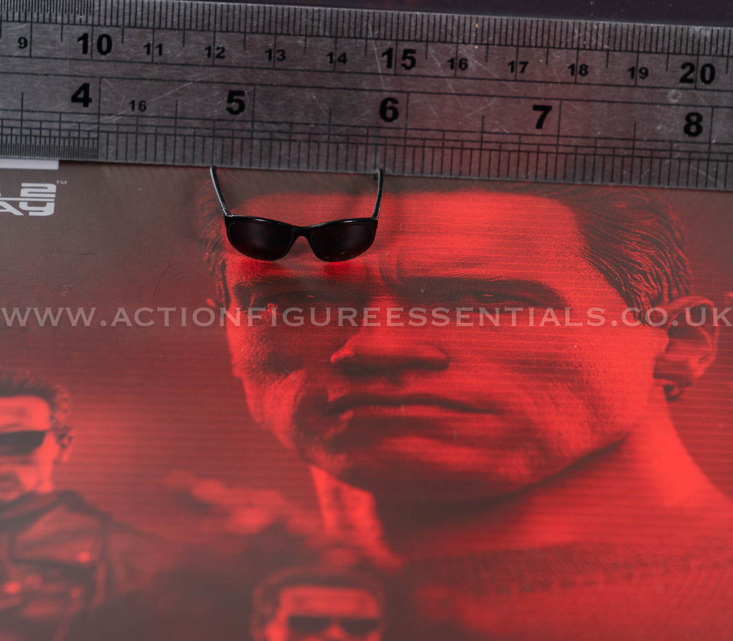 Hot Toys - T-800 Terminator 2 (2.0) - Sunglasses - MMS795 - 1:6 Scale Parts Custom