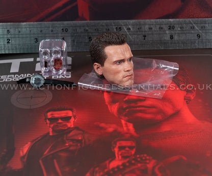 Hot Toys - T-800 Terminator 2 (2.0) - Head Sculpt - MMS795 - 1:6 Scale Parts Custom