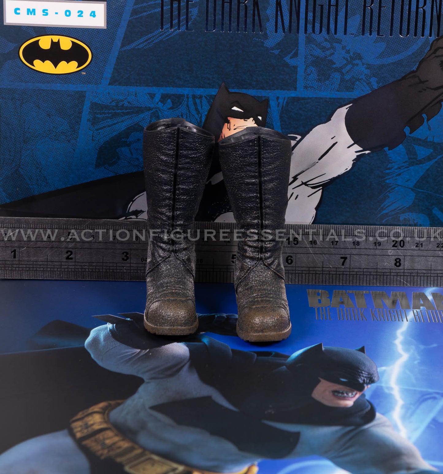 Hot Toys - Batman - Tall Boots - The Dark Knight Returns - Frank Miller - CMS024 - 1:6 Scale Parts Custom