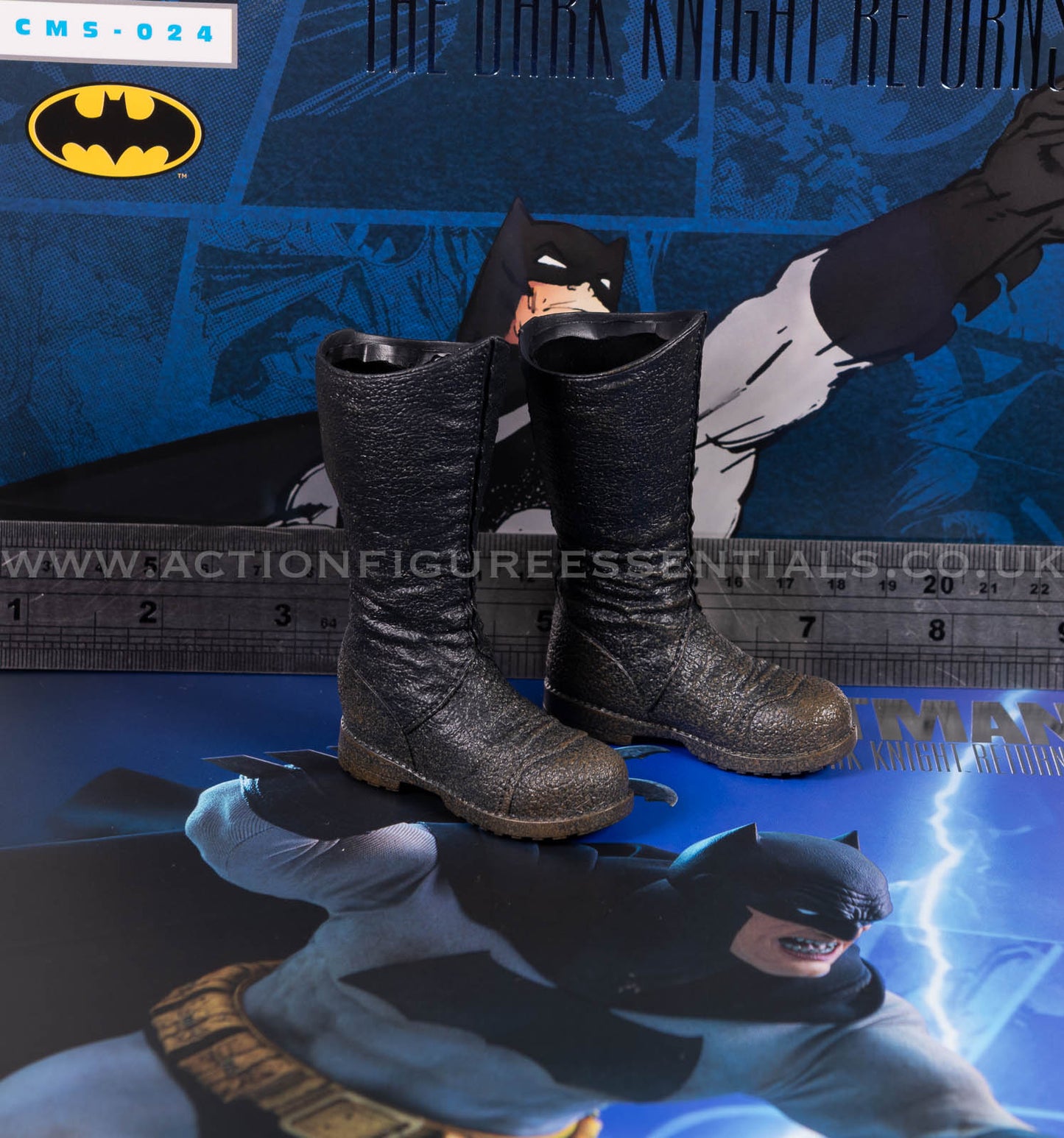 Hot Toys - Batman - Tall Boots - The Dark Knight Returns - Frank Miller - CMS024 - 1:6 Scale Parts Custom