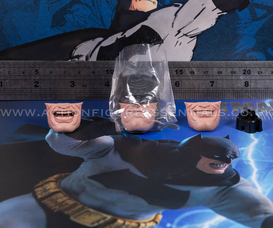 Hot Toys - Batman - Head Sculpt Cowl - The Dark Knight Returns - Frank Miller - CMS024 - 1:6 Scale Parts Custom