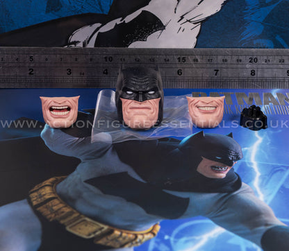 Hot Toys - Batman - Head Sculpt Cowl - The Dark Knight Returns - Frank Miller - CMS024 - 1:6 Scale Parts Custom