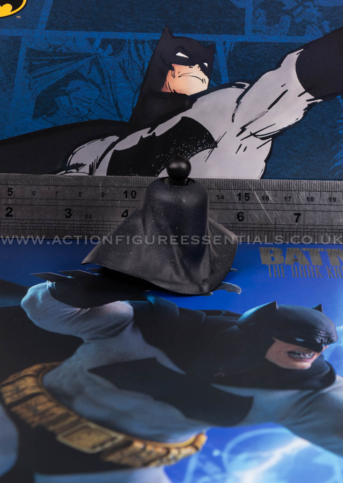 Hot Toys - Batman - Lower Cowl - The Dark Knight Returns - Frank Miller - CMS024 - 1:6 Scale Parts Custom