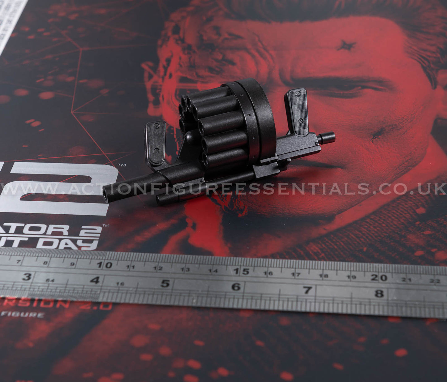 Hot Toys T-800 Battle Damaged Version 2.0 Grenade Launcher 1/6 Scale Part DX46 Terminator 2 Judgment Day