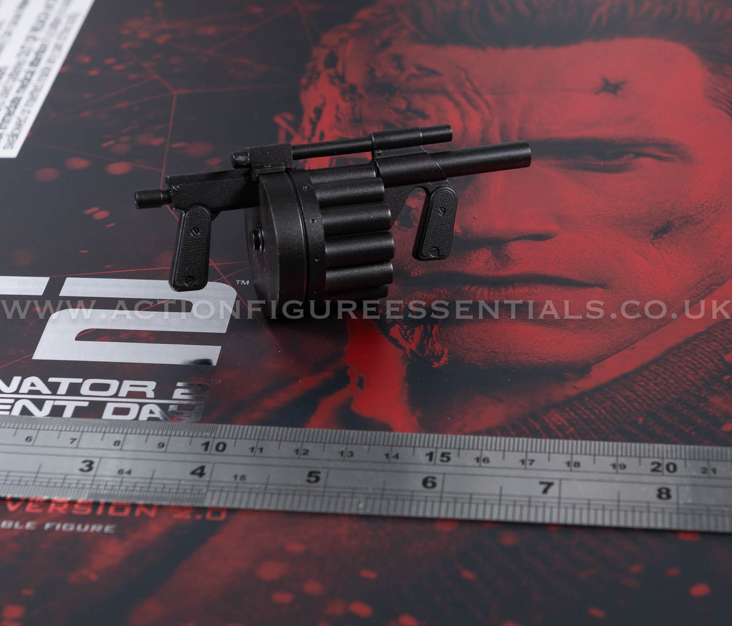 Hot Toys T-800 Battle Damaged Version 2.0 Grenade Launcher 1/6 Scale Part DX46 Terminator 2 Judgment Day