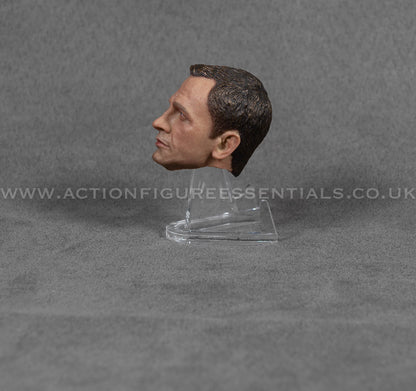 1/6 Scale James Bond Head Sculpt Daniel Craig Custom 007 Sixth Scale Figure Head