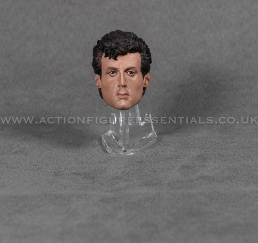 1/6 Scale Sylvester Stallone Head Sculpt Custom Rambo Rocky Sixth Scale Head