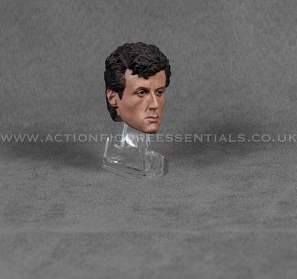1/6 Scale Sylvester Stallone Head Sculpt Custom Rambo Rocky Sixth Scale Head