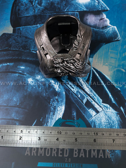 Hot Toys Armored Batman 2.0 Battle Damaged Chest Armour 1/6 Scale Part MMS743 Diecast Batman v Superman