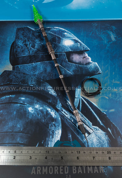 Hot Toys Armored Batman 2.0 Kryptonite Spear 1/6 Scale Accessory MMS743 Batman v Superman Deluxe Part