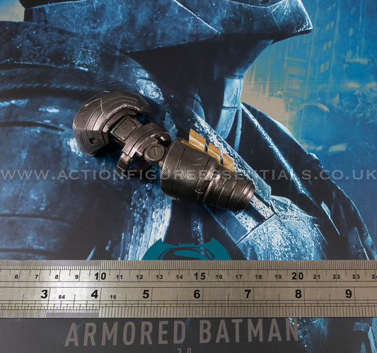 Hot Toys Armored Batman 2.0 Battle Damaged Left Arm Armour Diecast Part MMS743 Deluxe 1/6 Scale Batman v Superman