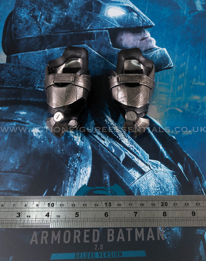 Hot Toys Armored Batman 2.0 Thigh Armour Pair 1/6 Scale Diecast Parts MMS743 Batman v Superman