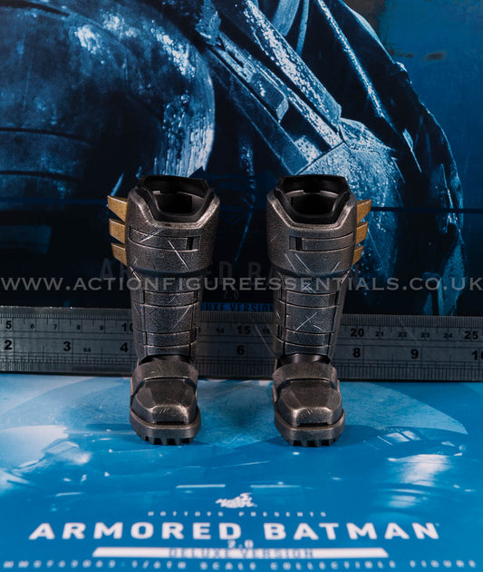 Hot Toys Armored Batman 2.0 Boots & Foot Pegs 1/6 Scale Die Cast Parts MMS743 Batman v Superman