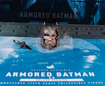Hot Toys Armored Batman 2.0 Battle Damaged Head 1/6 Scale Part MMS743 Batman v Superman