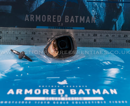 Hot Toys Armored Batman 2.0 Battle Damaged Head 1/6 Scale Part MMS743 Batman v Superman