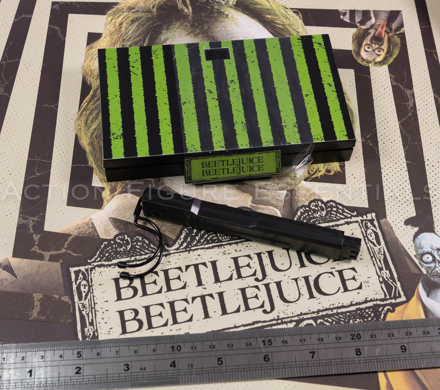 Hot Toys MMS767 Beetlejuice Display Stand with Removable Base – 1/6 Scale