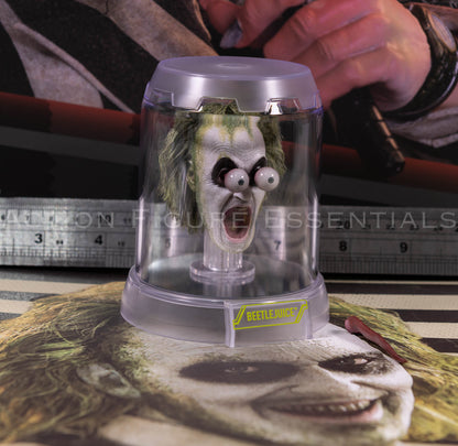 Hot Toys Beetlejuice MMS767 Popping Eyes Head Sculpt with Display Case Genuine 1/6 Scale