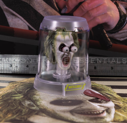 Hot Toys Beetlejuice MMS767 Popping Eyes Head Sculpt with Display Case Genuine 1/6 Scale