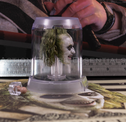 Hot Toys Beetlejuice MMS767 Rolling Eyeballs Head Sculpt with Display Case Neck Peg Genuine 1/6 Scale