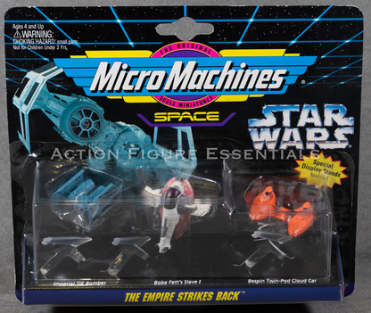 Star Wars: Micro Machines - The Empire Strikes Back - Mini Vehicles - New Sealed Card - MOC