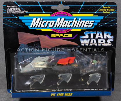 Star Wars: Micro Machines - VII Star Wars - Mini Vehicles - New Sealed Card - MOC