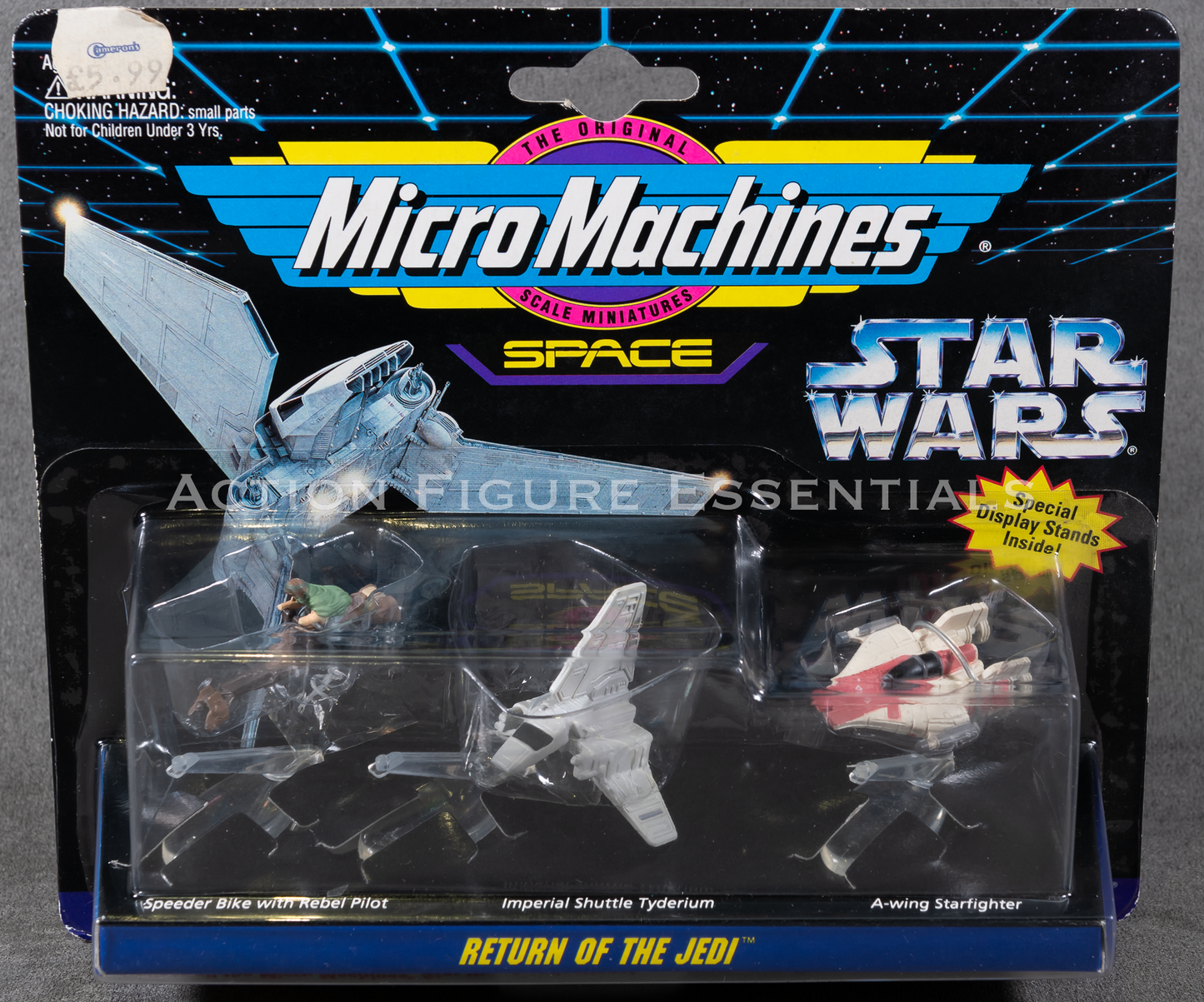 Star Wars: Micro Machines - Return of The Jedi - Mini Vehicles - New Sealed Card - MOC