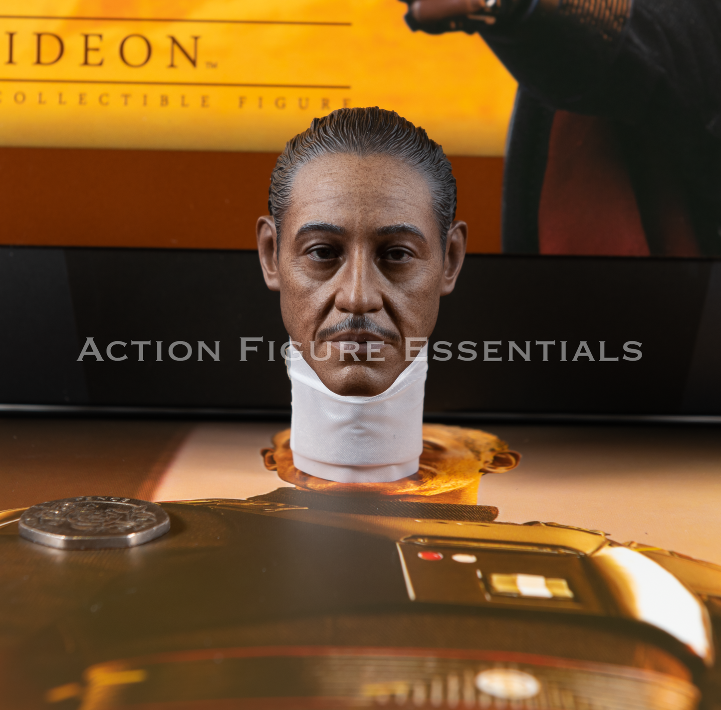 Hot Toys Star Wars Moff Gideon Head Sculpt 1/6 TMS029 Mandalorian