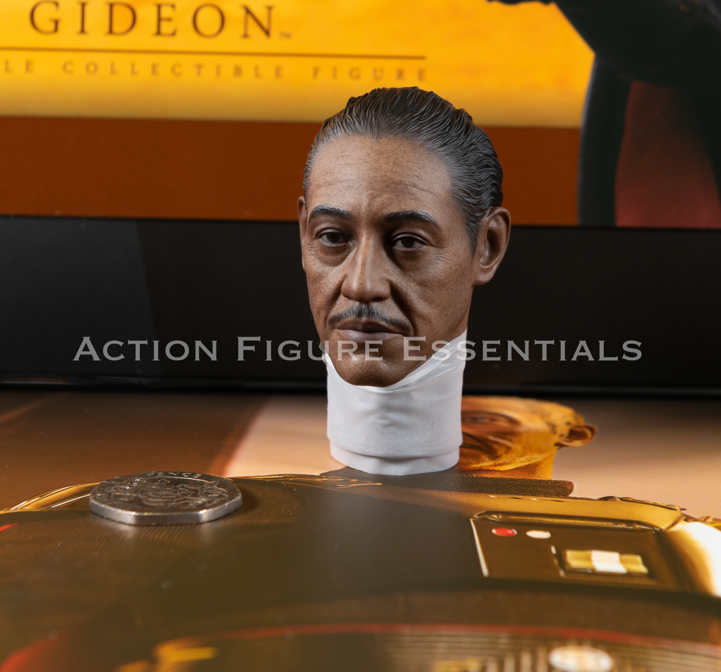 Hot Toys Star Wars Moff Gideon Head Sculpt 1/6 TMS029 Mandalorian