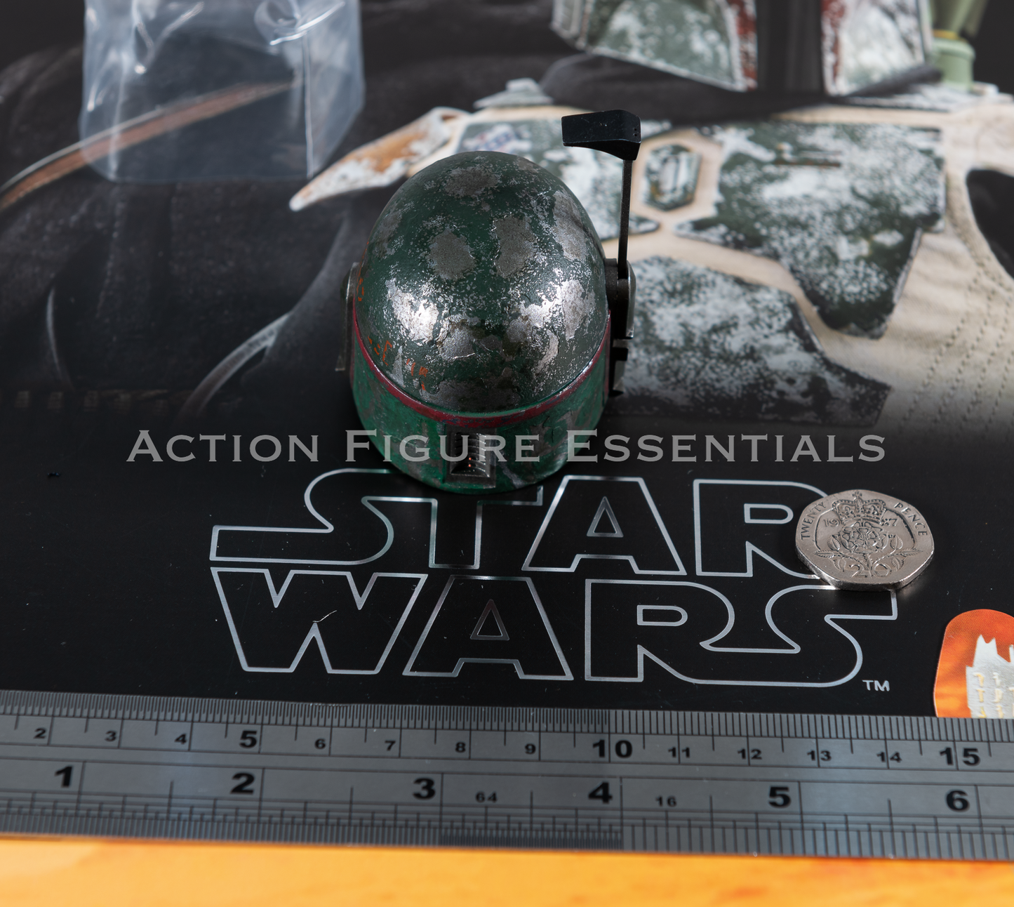 Hot Toys Star Wars Boba Fett Deluxe Battle Damaged Helmet 1/6 Part TMS034 Mandalorian