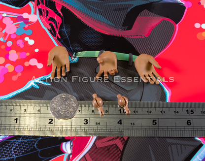 Hot Toys Miles Morales Hands & Spray Can Hand + Wrist Pegs Into The Spider-Verse MMS567 1/6 Figure Part