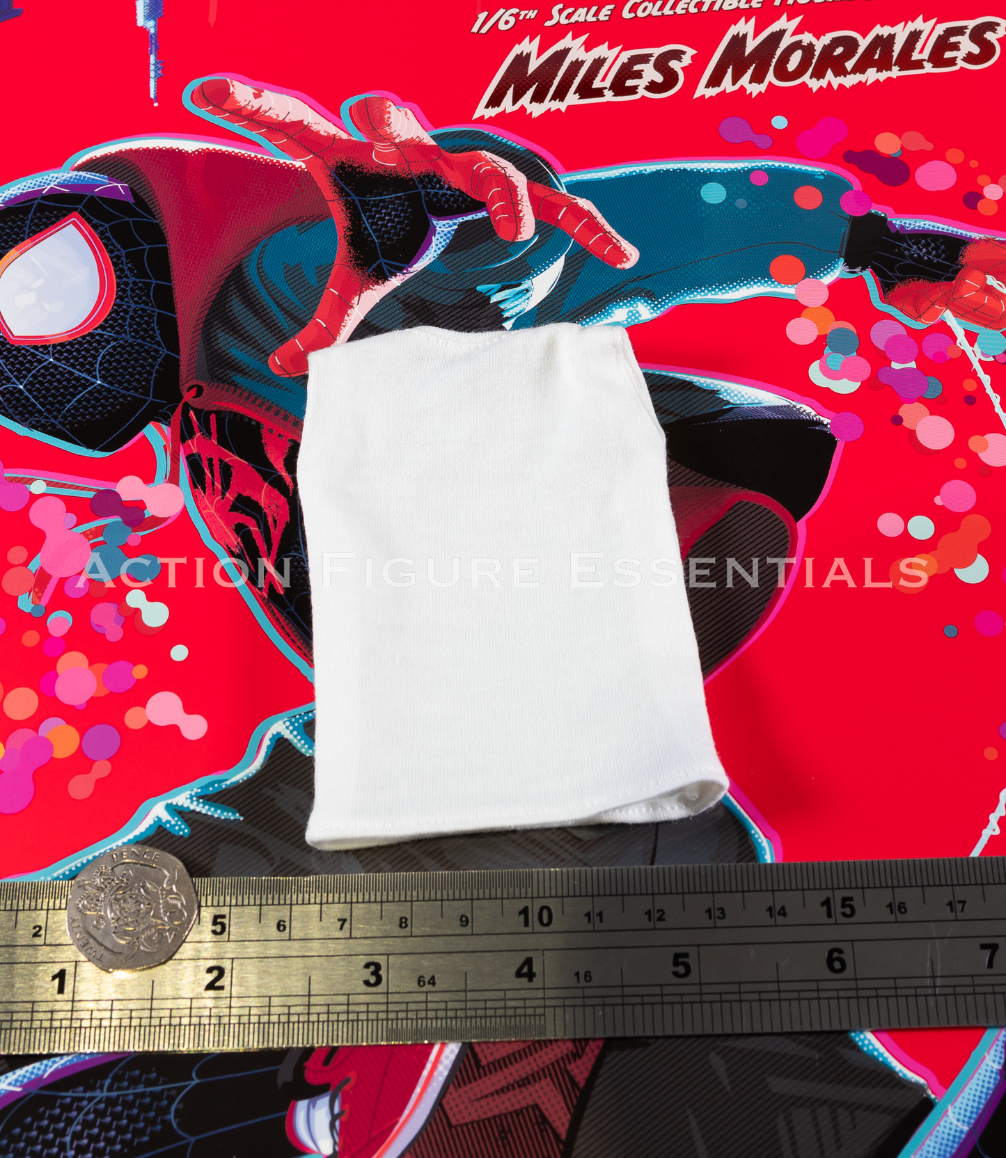 Hot Toys Miles Morales White Vest Into The Spider-Verse MMS567 1/6 Figure Part