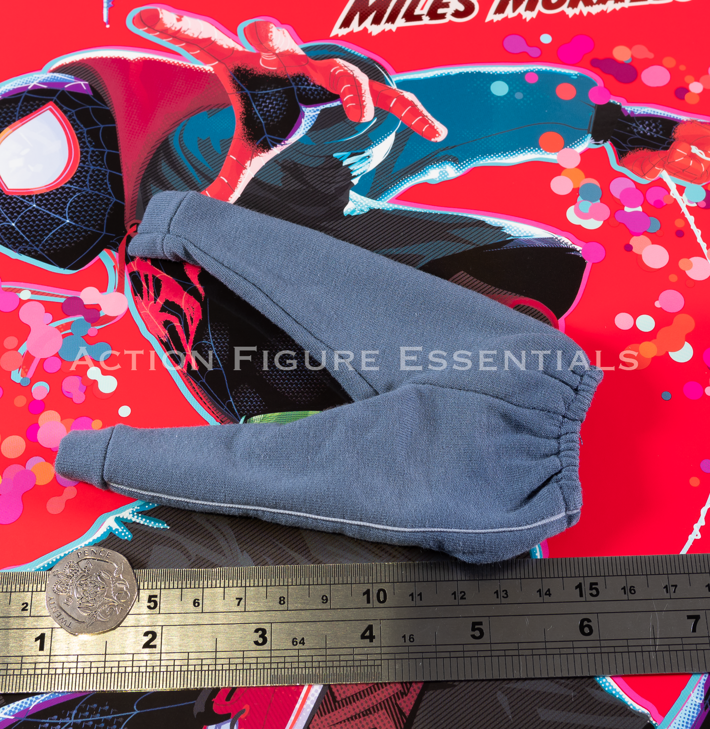 Hot Toys Miles Morales Training Pants Joggers Tracksuit Into The Spider-Verse MMS567 1/6 Figure Part