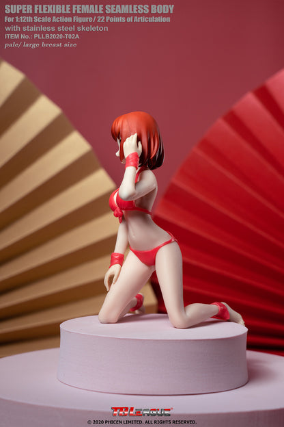 1/12 Phicen TBLeague T02A Anime Super Flexible Female Seamless Figure Body