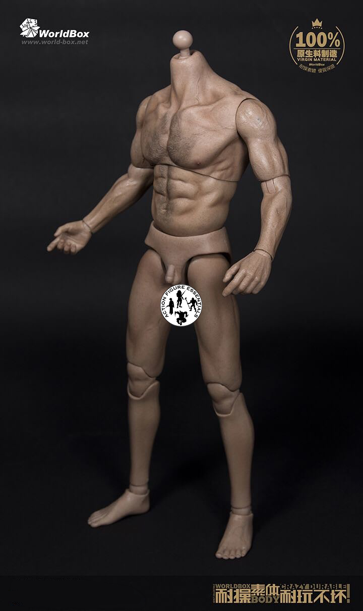 WorldBox AT012 1/6 Scale Muscular Male Action Figure Body