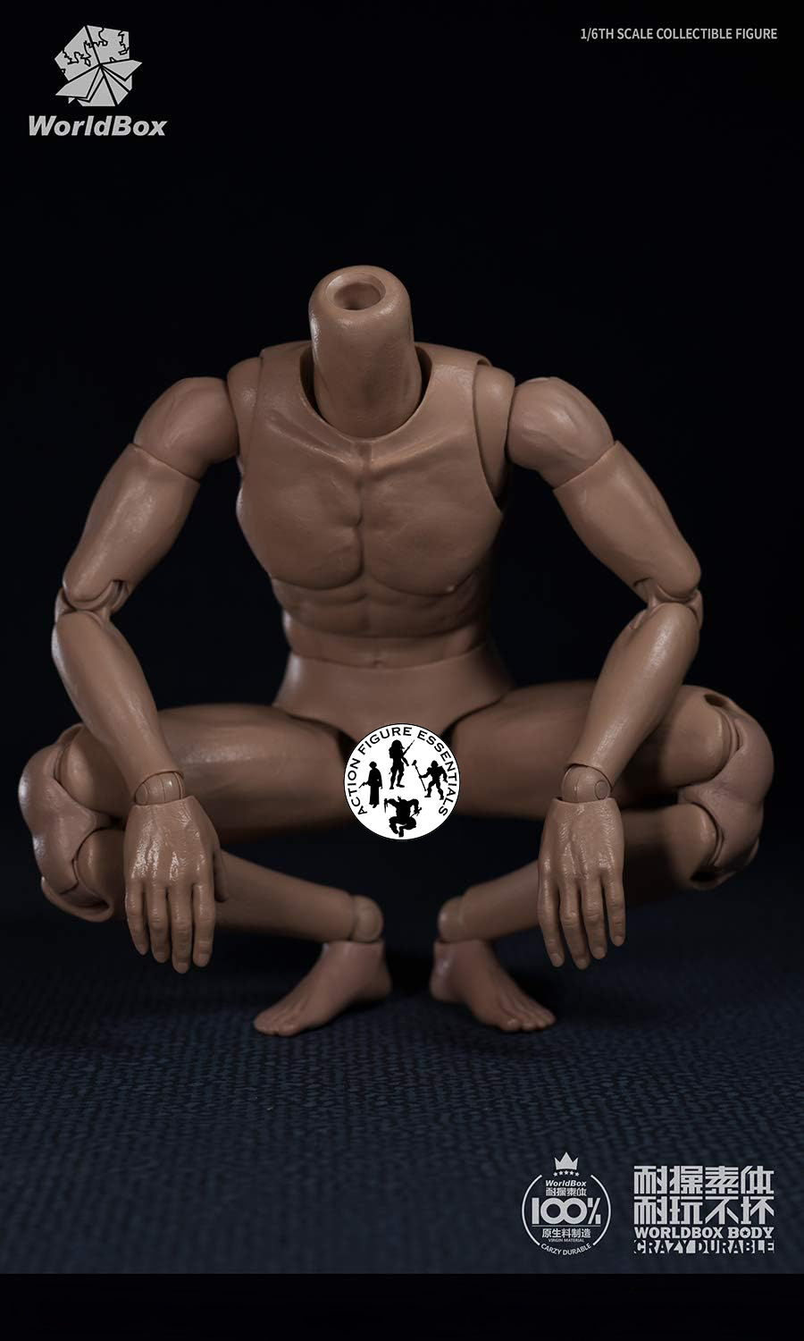 WorldBox 1/6 Scale Premium Body Set - Crazy Durable AT020