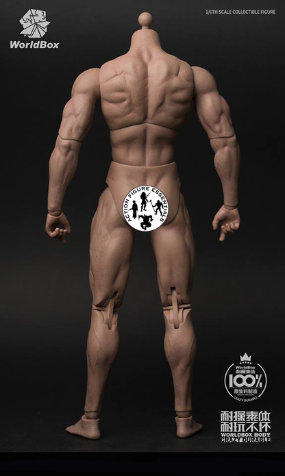 WorldBox AT027 1/6 Scale Extra-Large Muscular Male Figure Body