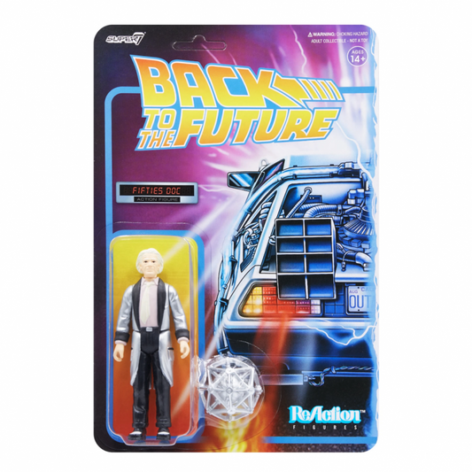 Super7 - Back To The Future - Fifties Doc - Vintage Retro Action Figure