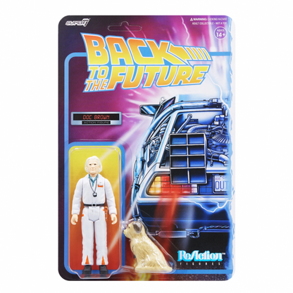 Super7 - Back To The Future - Doc Brown - Vintage Retro Action Figure