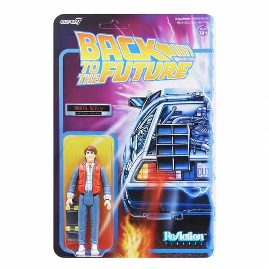 Super7 - Back To The Future - Marty Mcfly - Vintage Retro Action Figure