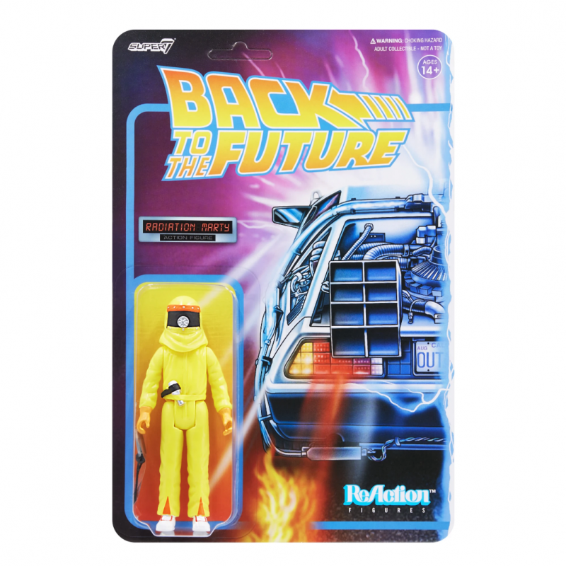 Super7 - Back To The Future - Radiation Marty - Vintage Retro Action Figure