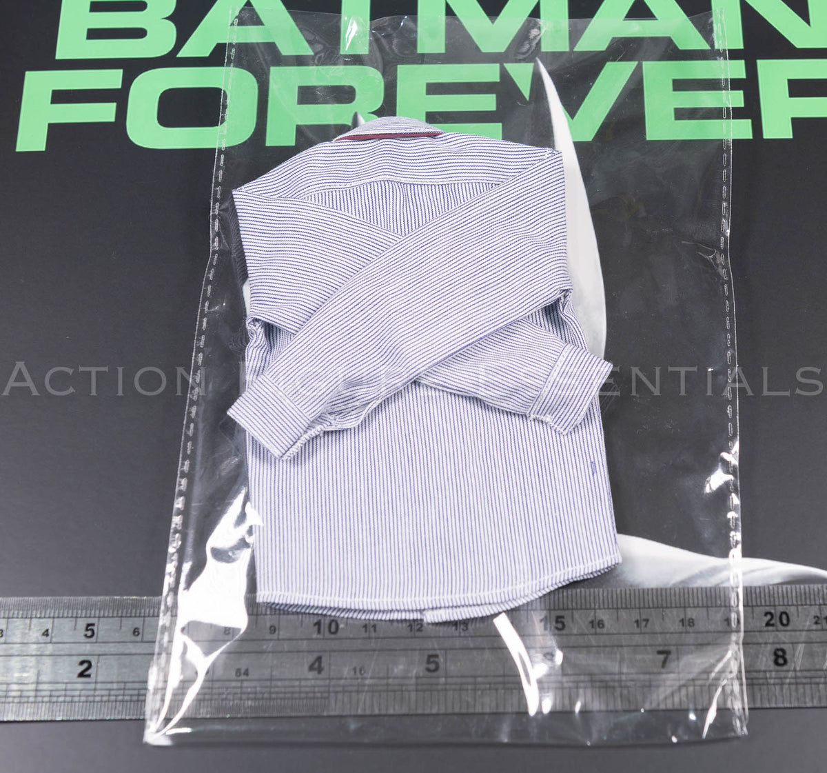 Mars Toys The Heir Bruce Wayne striped shirt and tie photo 2