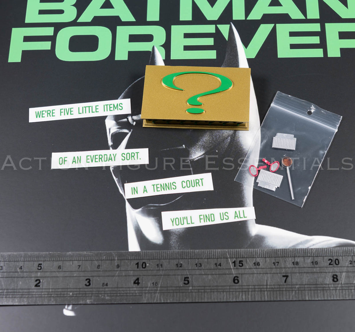 Mars Toys The Heir Riddler puzzle box and miniature accessories, photo 3